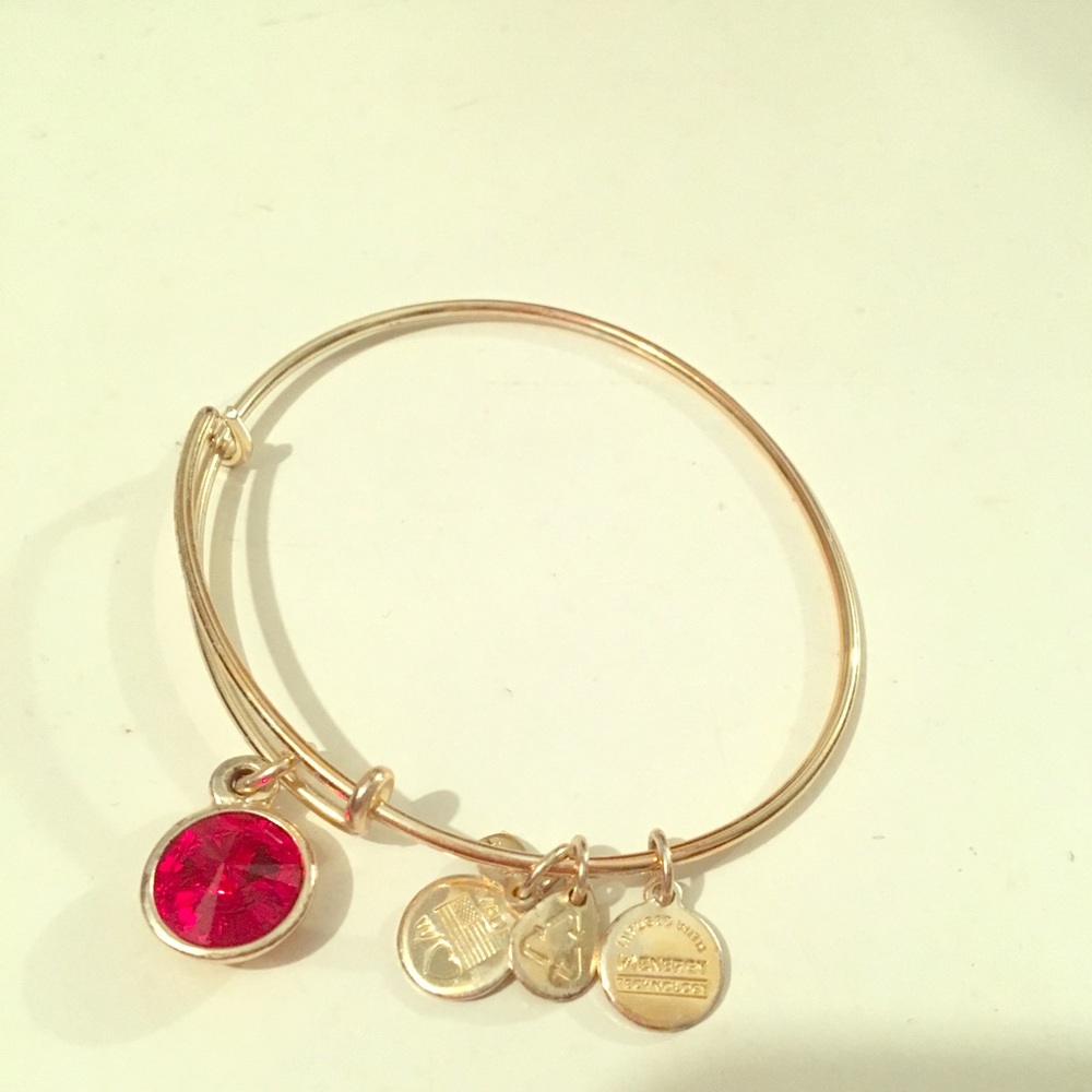 Alex and Ani Ruby Bracelet